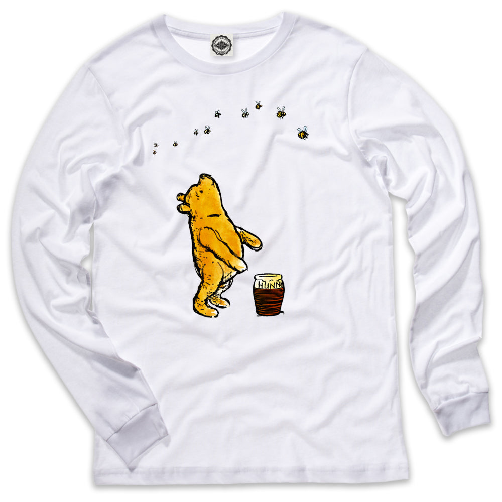 Winnie-The-Pooh "Hunny" Unisex Long Sleeve Tee