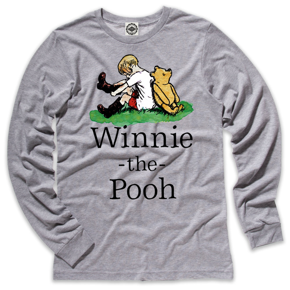 Winnie-The-Pooh & Christopher Robin Men's Long Sleeve Tee