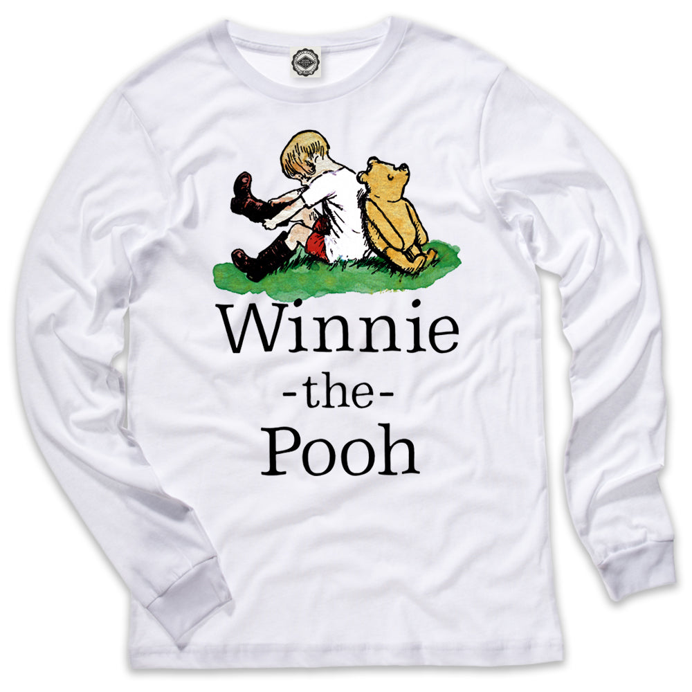 Winnie-The-Pooh & Christopher Robin Men's Long Sleeve Tee