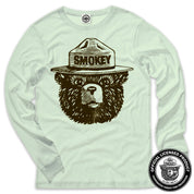 Official Smokey Bear Men's Long Sleeve Tee