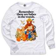 Smokey Bear Vintage "Babes In The Woods" Poster Men's Long Sleeve Tee