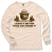 Smokey Bear's Campsite Rule Men's Long Sleeve Tee