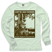 Smokey Bear "Enjoy The Great Outdoors" Men's Long Sleeve Tee