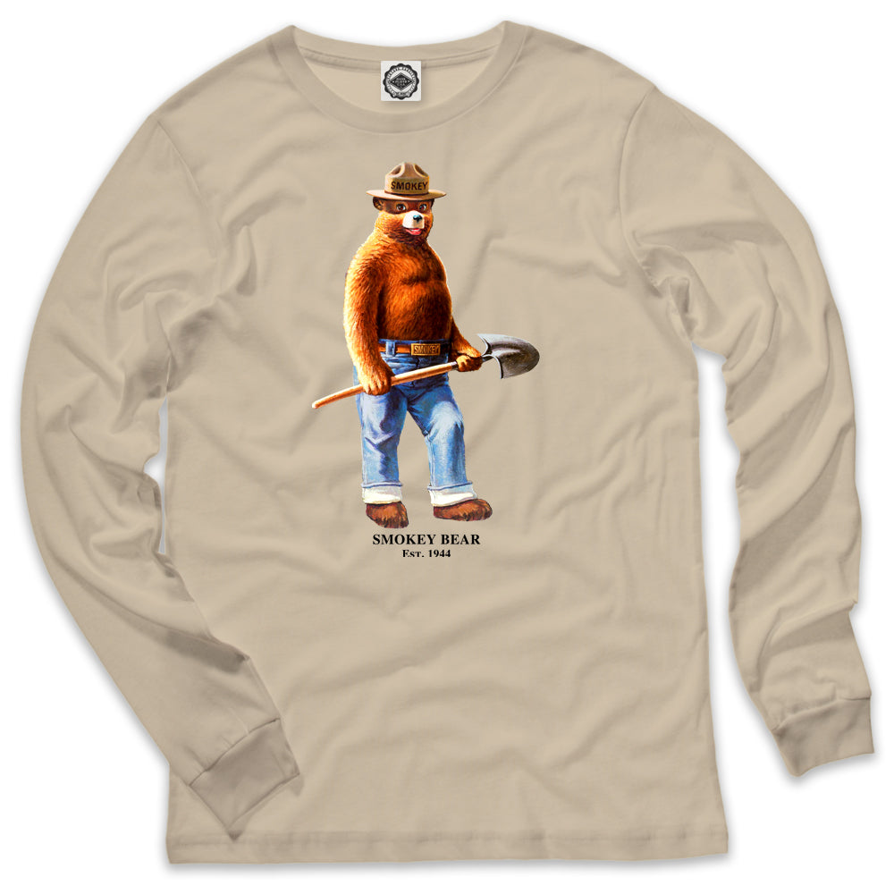 Smokey Bear Est. 1944 Men's Long Sleeve Tee