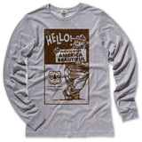 Smokey Bear "Please Keep America Beautiful" Unisex Long Sleeve Tee