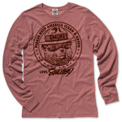 Smokey Bear "Keep America Clean & Green" Men's Long Sleeve Tee