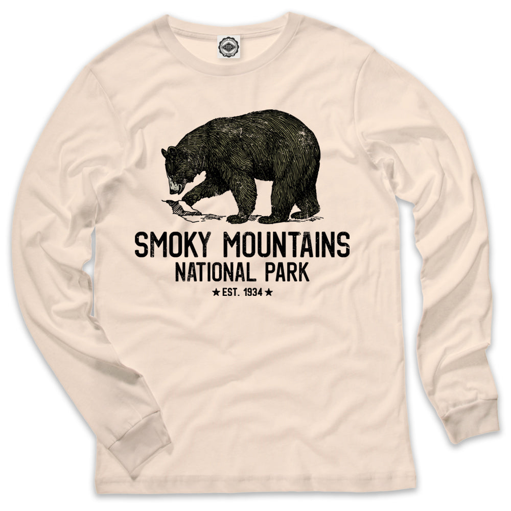 Smoky Mountains National Park 1934 Men's Long Sleeve Tee