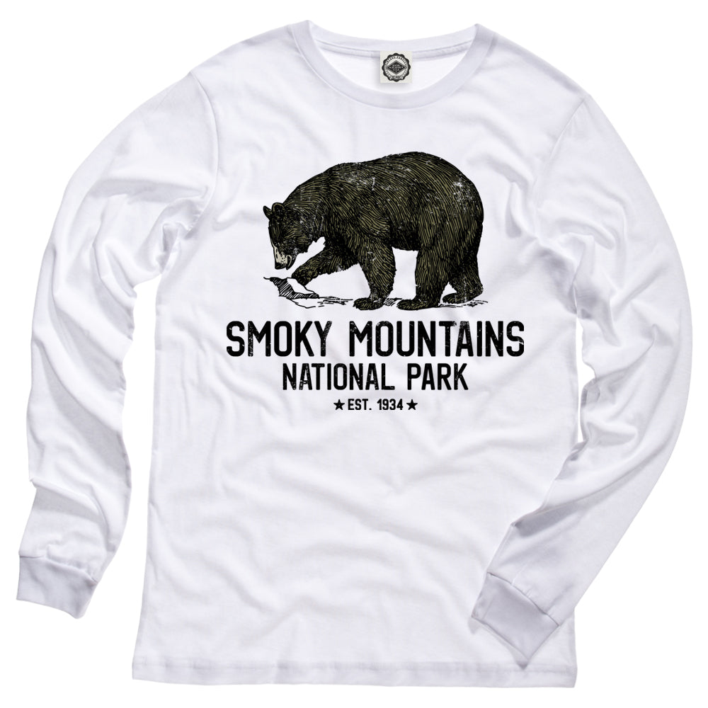 Smoky Mountains National Park 1934 Men's Long Sleeve Tee