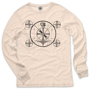 TV Test Pattern Long Sleeve Unisex Tee