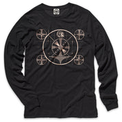 TV Test Pattern Long Sleeve Unisex Tee
