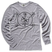 TV Test Pattern Long Sleeve Unisex Tee