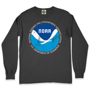 Vintage NOAA Logo Men's Long Sleeve Pigment Dyed Tee