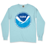 Vintage NOAA Logo Men's Long Sleeve Pigment Dyed Tee