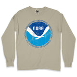 Vintage NOAA Logo Unisex Long Sleeve Pigment Dyed Tee