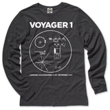 NASA Voyager 1 Unisex Long Sleeve Tee