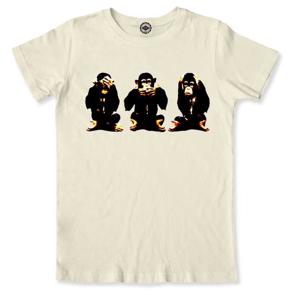 Three Wise Monkeys Unisex Tee