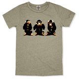 Three Wise Monkeys Unisex Tee