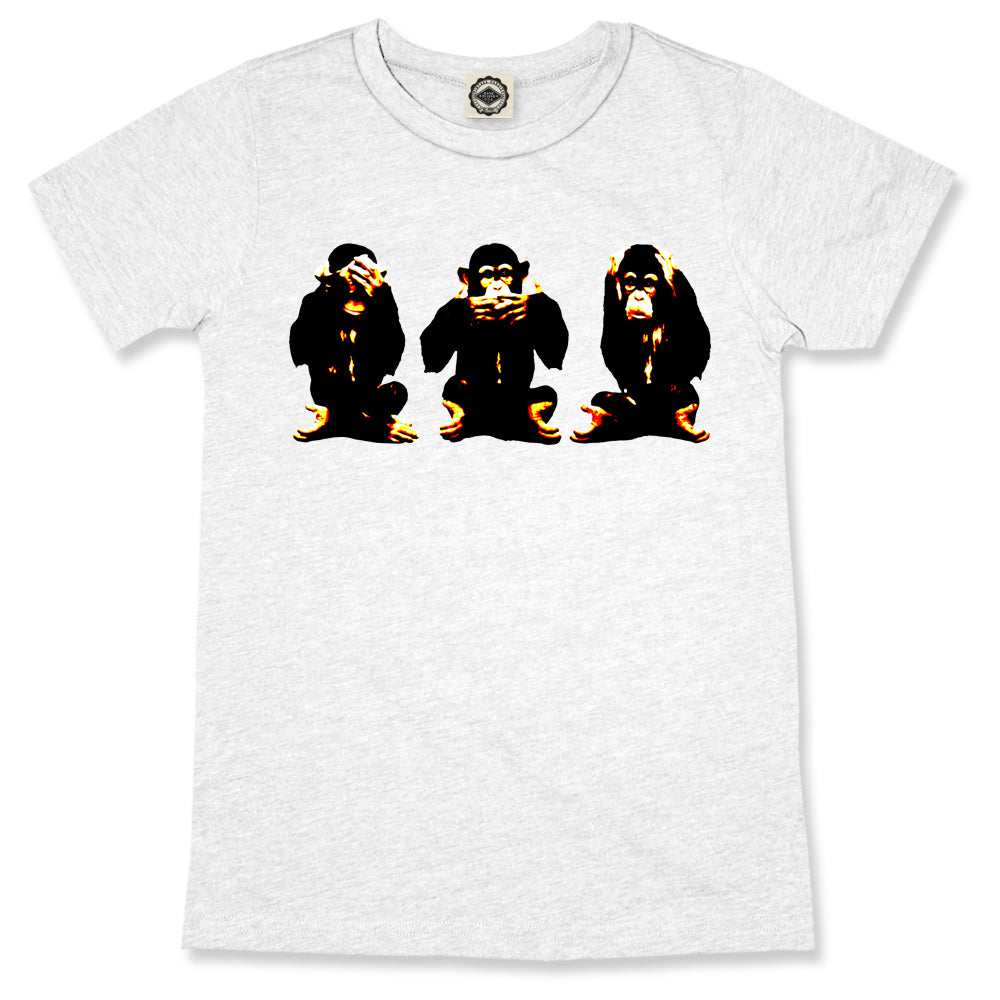 Three Wise Monkeys Unisex Tee