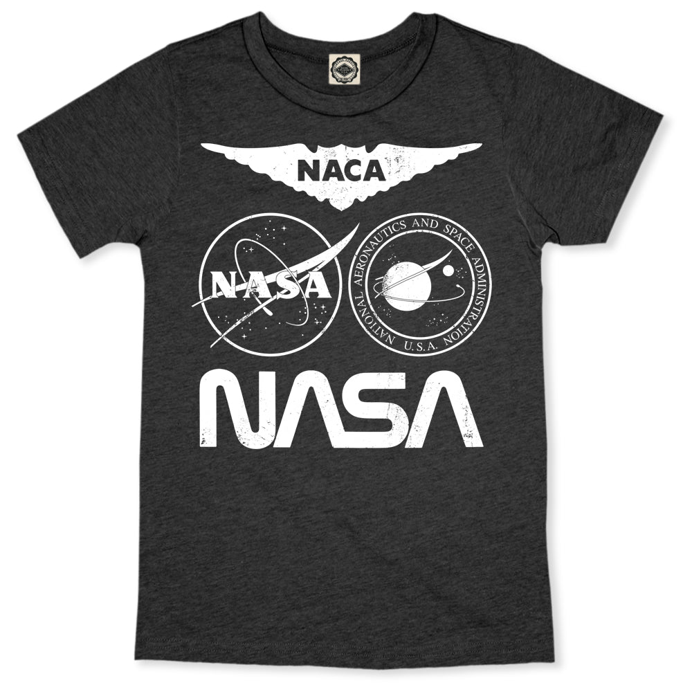 NASA Multi Logo Women's Boyfriend Tee