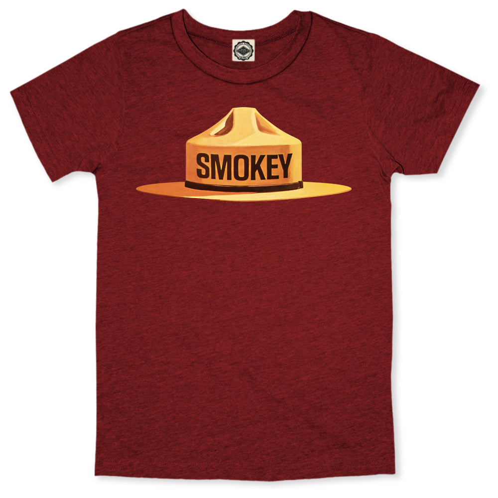 Multicolor Smokey Bear Ranger Hat Men's Tee