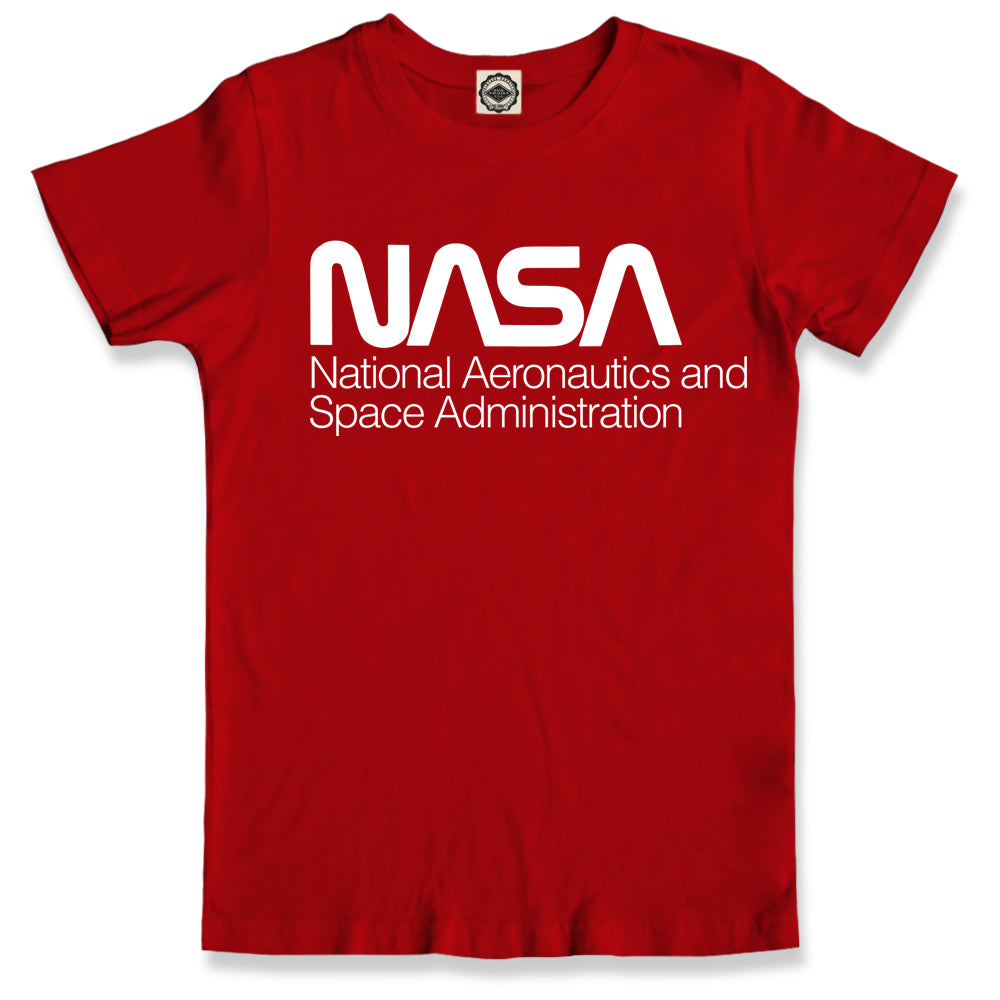 NASA (National Aeronautics And Space Administration) Logo Women's Boyfriend Tee