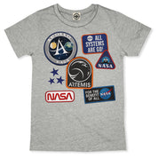 NASA Patches Kid's Tee