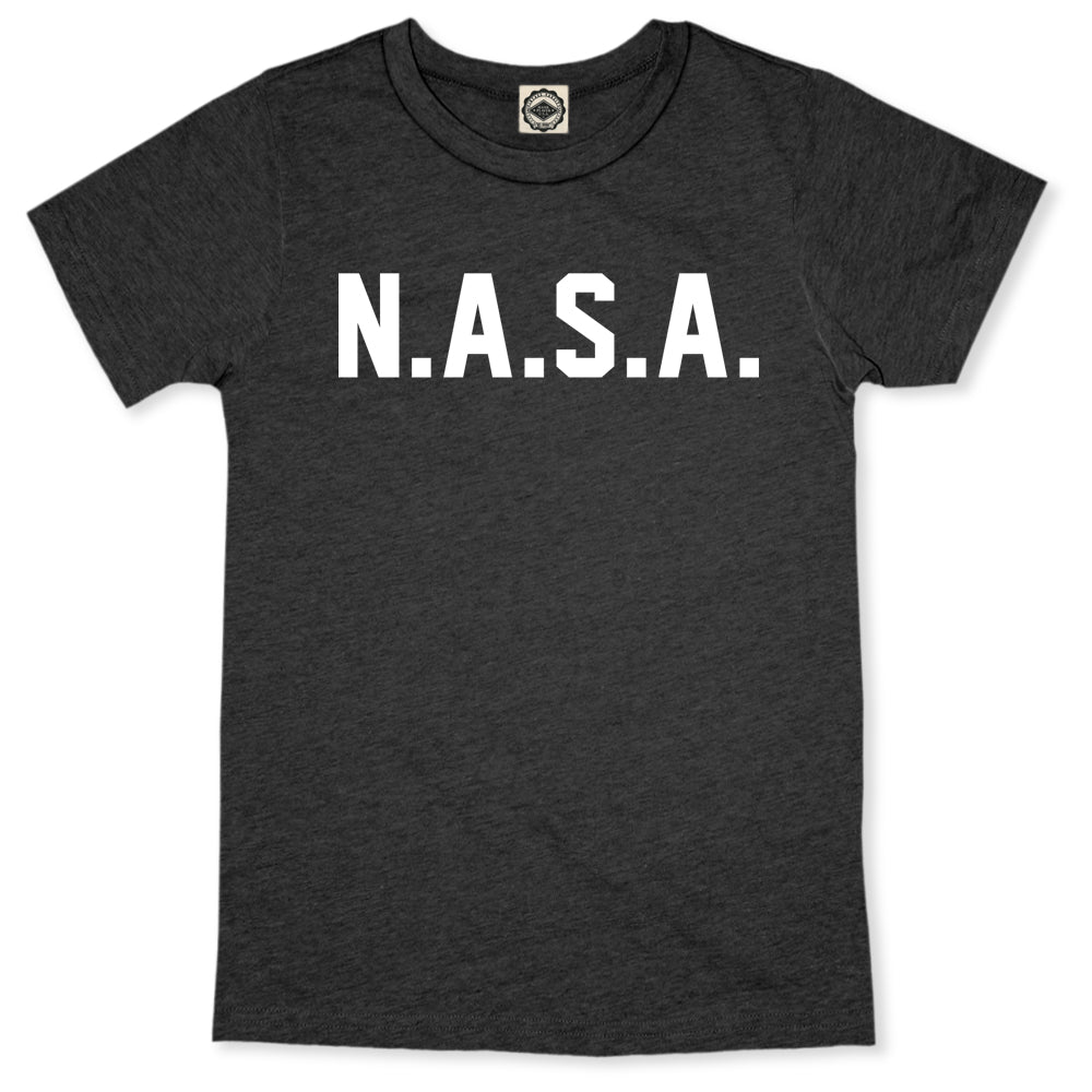 NASA Vintage Stencil Logo Kid's Tee