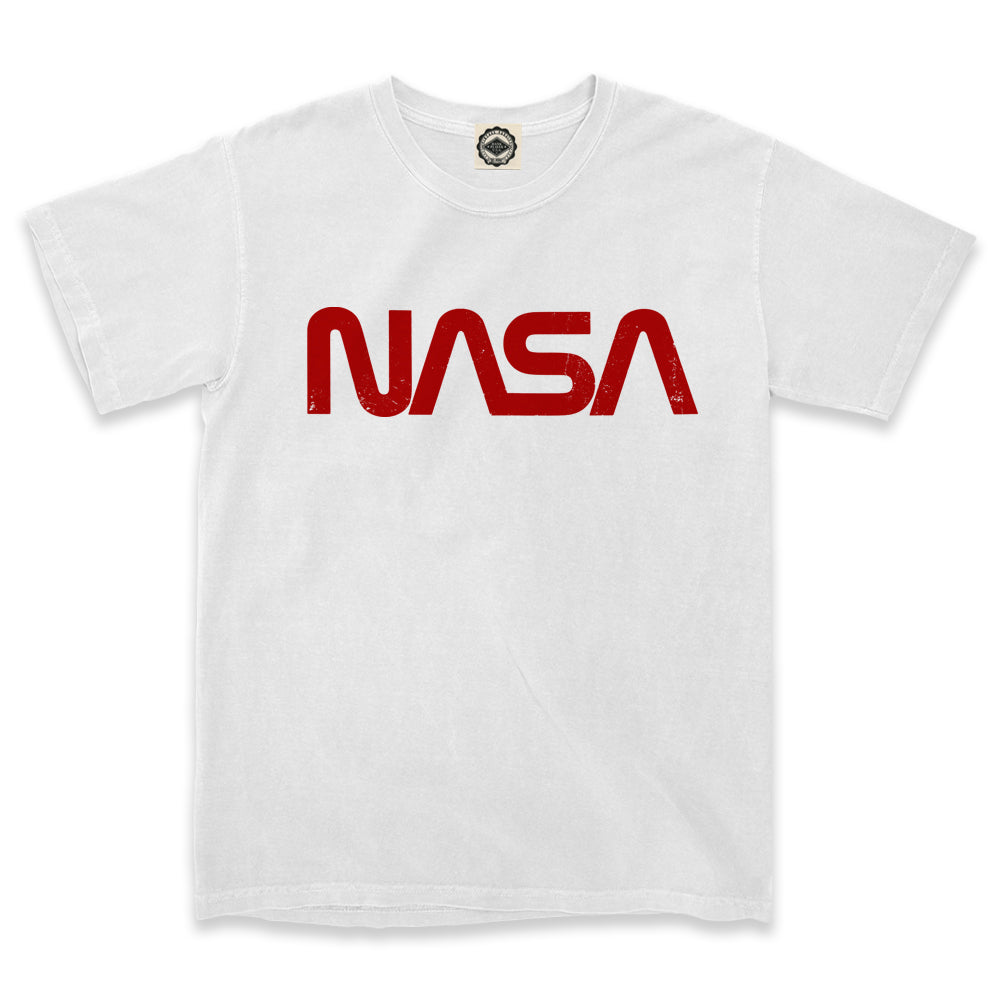 NASA Retro Worm Men's Pigment Dyed Tee