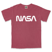 NASA Retro Worm Men's Pigment Dyed Tee