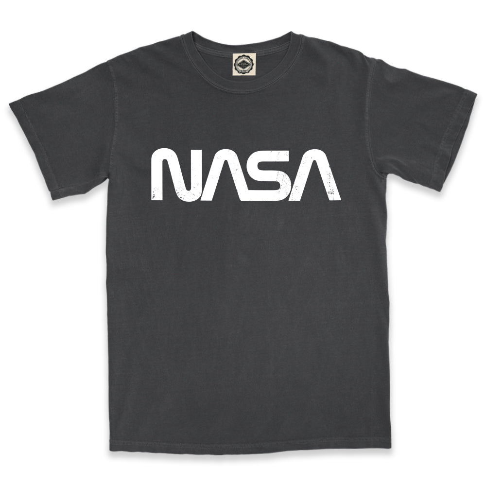 NASA Retro Worm Men's Pigment Dyed Tee