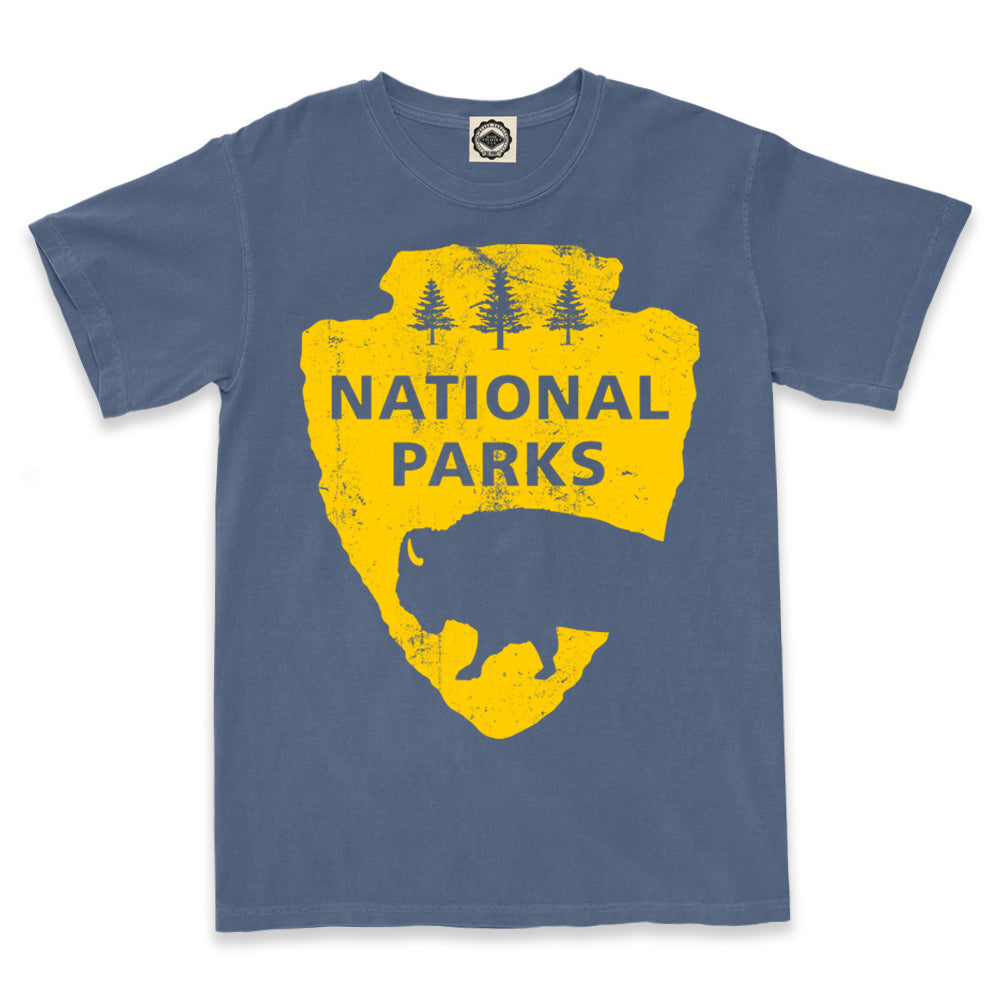 National Parks Logo Men's Pigment Dyed Tee