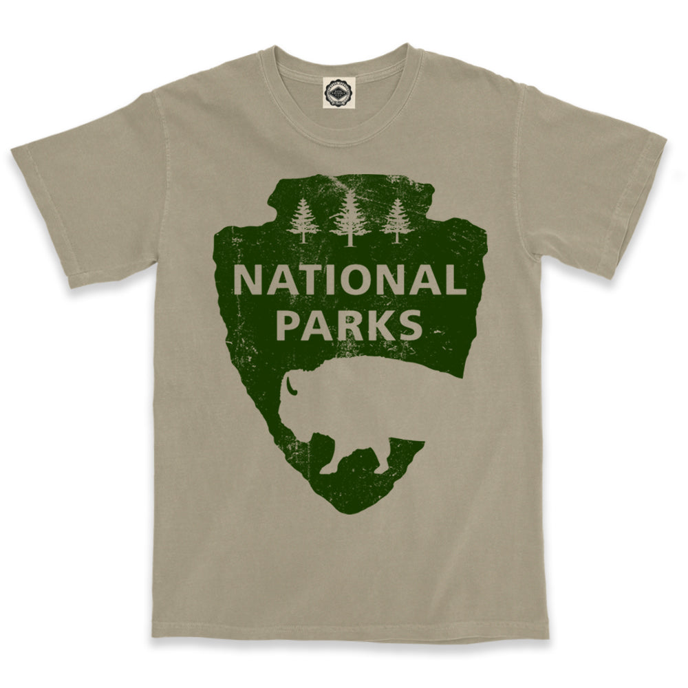 National Parks Logo Men's Pigment Dyed Tee