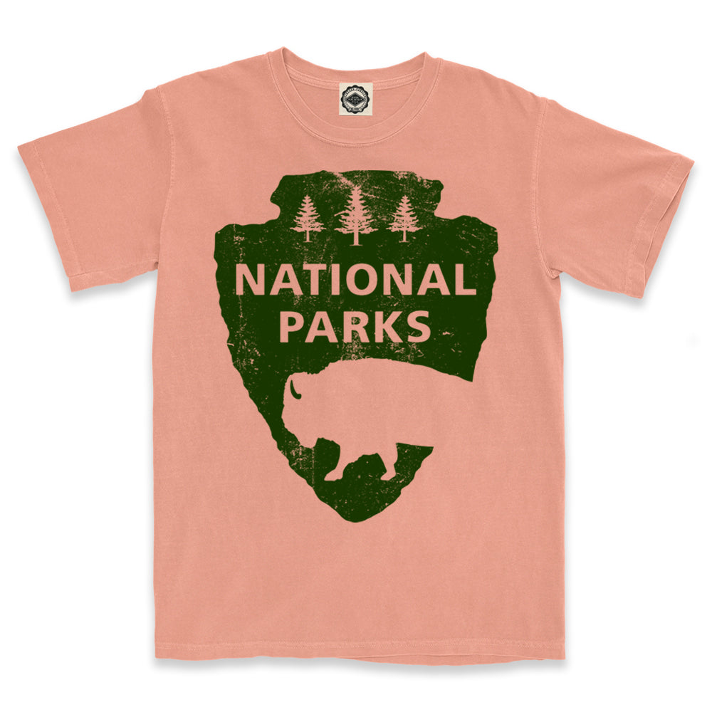 National Parks Logo Men's Pigment Dyed Tee