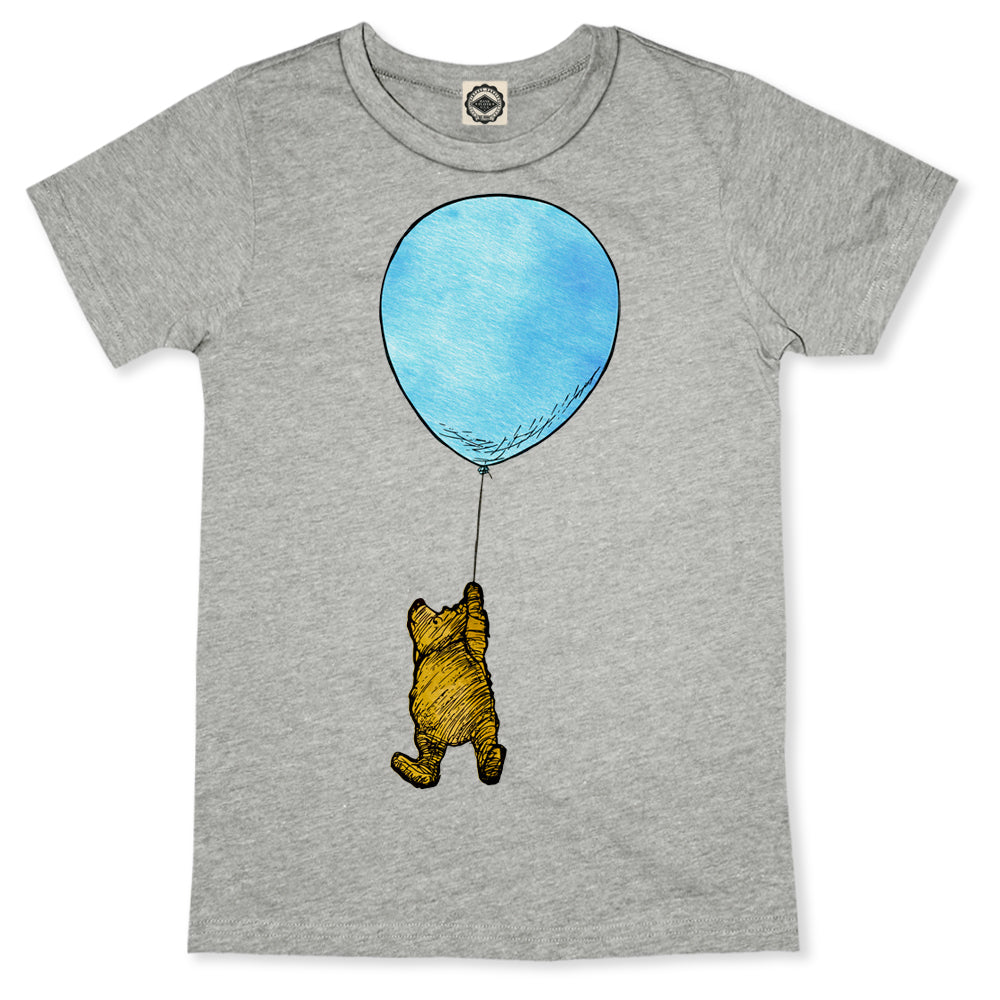 Winnie-The-Pooh With Balloon Kid's Tee
