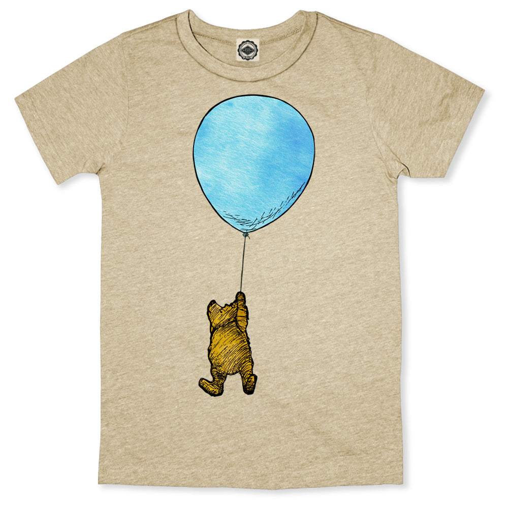 Winnie-The-Pooh With Balloon Men's Tee