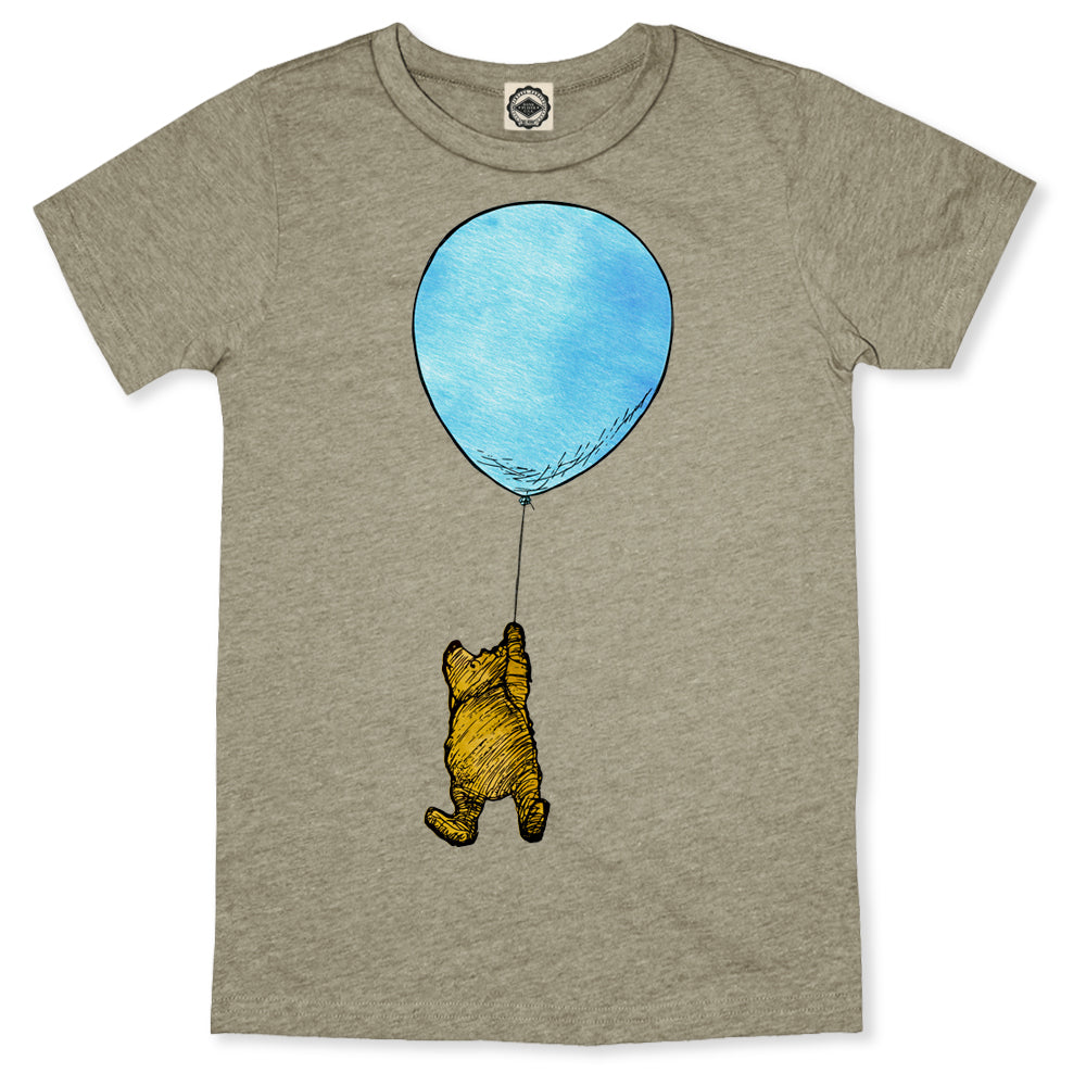 Winnie-The-Pooh With Balloon Kid's Tee