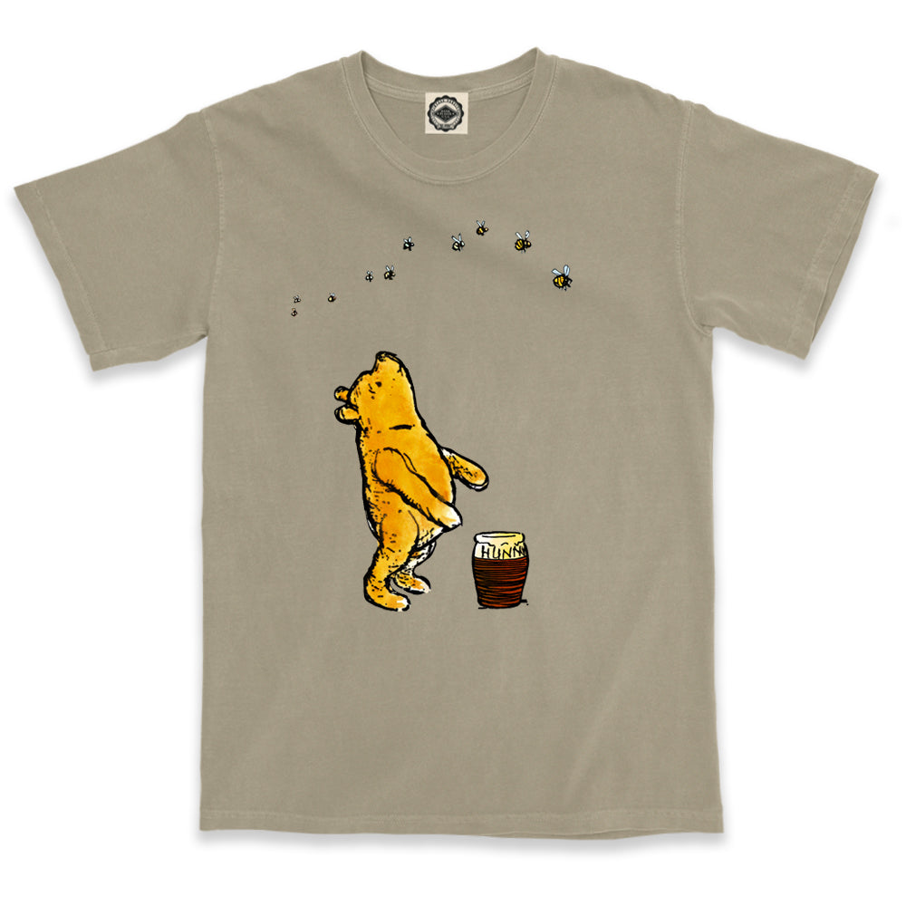 Winnie-The-Pooh "Hunny" Unisex Pigment Dyed Tee