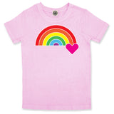 Rainbow Heart Toddler Tee