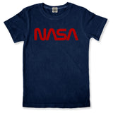 NASA Retro Worm Logo Unisex Tee