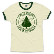 California Division Of Forestry Unisex Ringer Tee