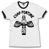 Camp Funtime Unisex Ringer Tee