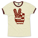 Come Together 4 Peace Unisex Ringer Tee