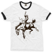 Cowboy Bronco Men's Ringer Tee