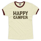 Happy Camper Unisex Ringer Tee
