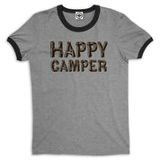 Happy Camper Men's Ringer Tee