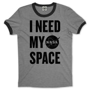 NASA I Need My Space Men's Ringer Tee