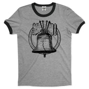 Liberty Bell Men's Ringer Tee