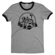 NASA Curiosity Rover Men's Ringer Tee