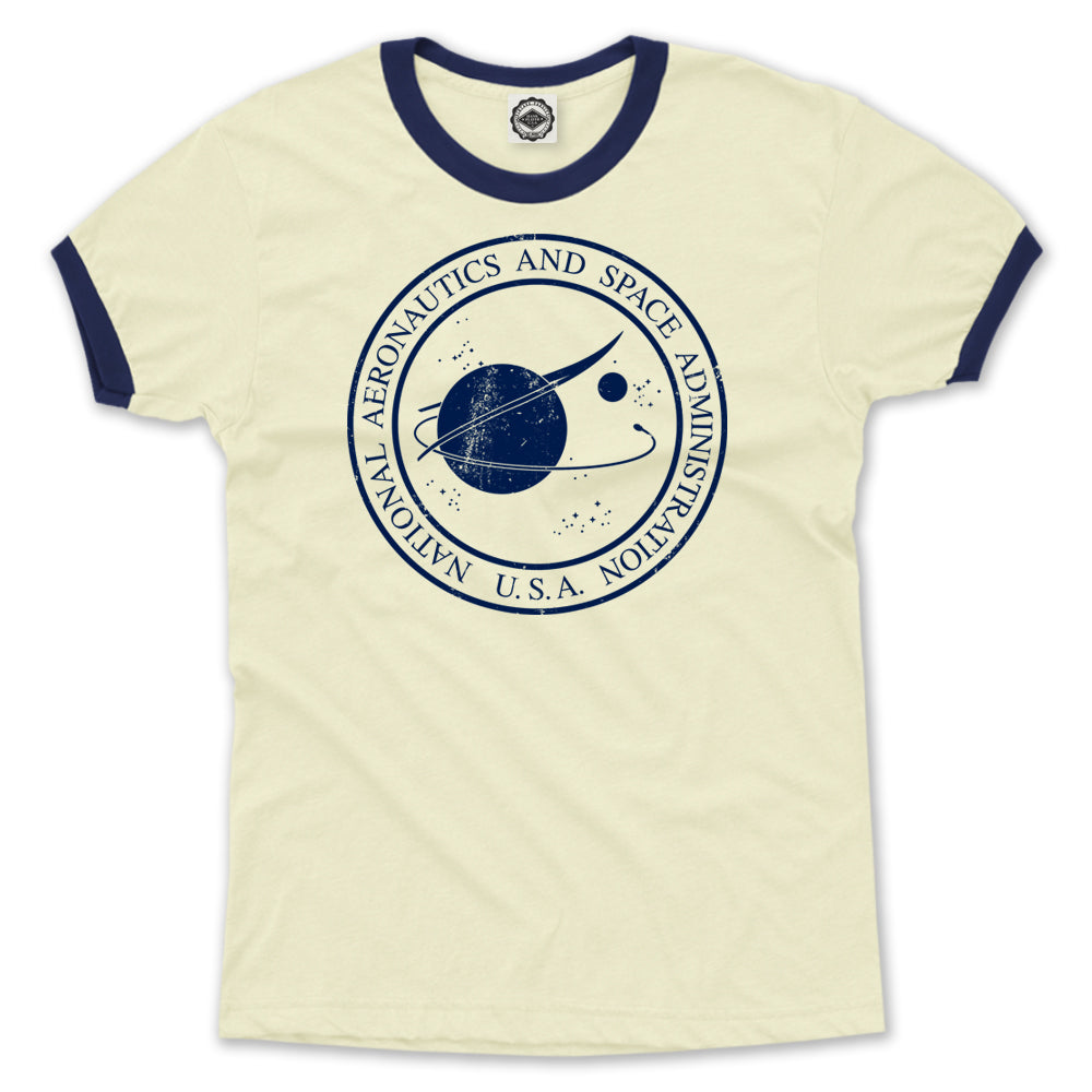 Original NASA Seal Unisex Ringer Tee – Hank Player