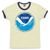 Vintage NOAA Logo Unisex Ringer Tee